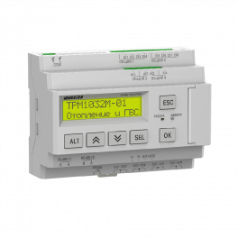 Регулятор для многоконтурных систем отопления и ГВС ТРМ1032М-01.00.У