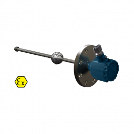 Датчик уровня поплавковый ПДУ-RS.1250.5.Ф.65.2,5.01.А-ЕХD